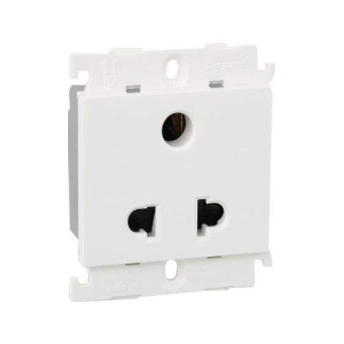 Legrand Mylinc 2/3 Pin 6A Universal socket, 6755 52